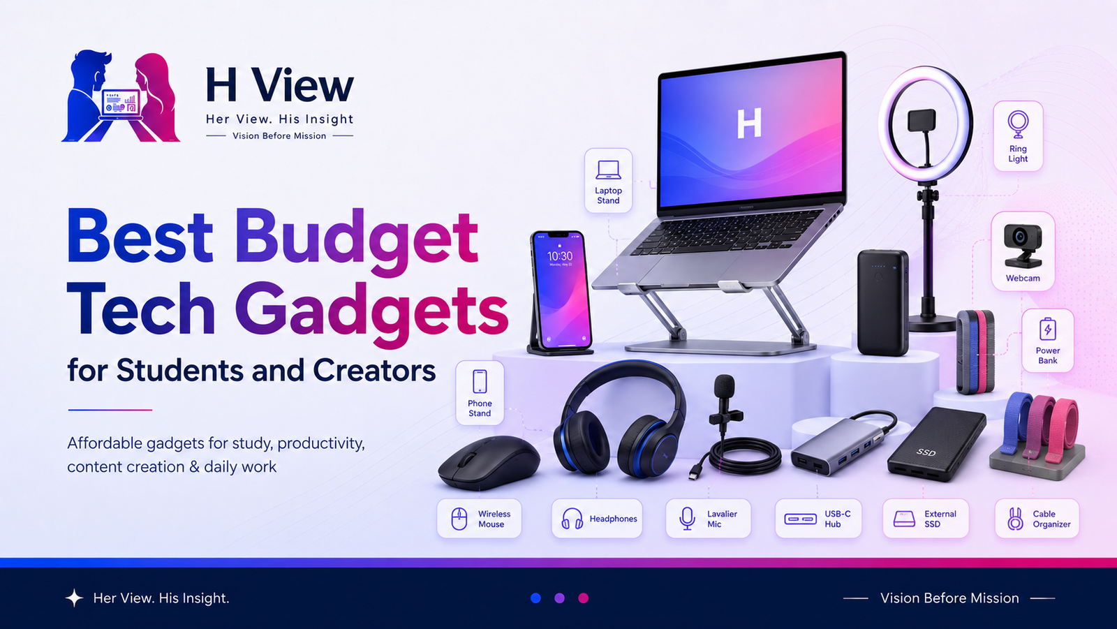Best Budget Tech Gadgets for Students and Creators