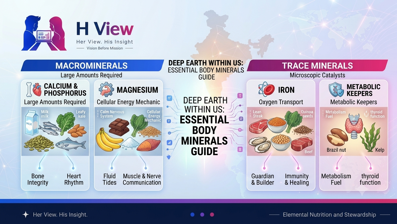 The Deep Earth Within Us: Reclaiming Our Vitality Through Minerals