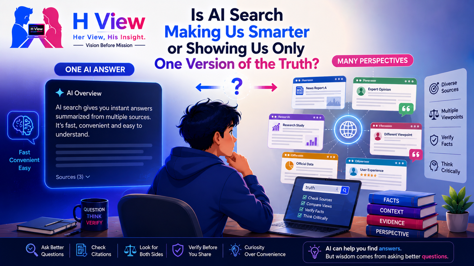 Is AI Search Making Us Smarter or Showing Us Only One Version of the Truth?