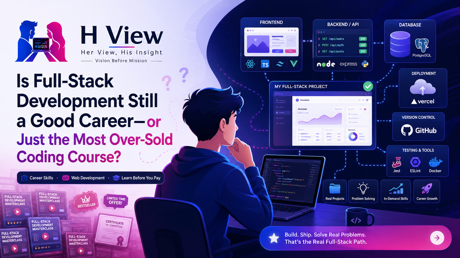 Is Full-Stack Development Still a Good Career—or Just the Most Over-Sold Coding Course?