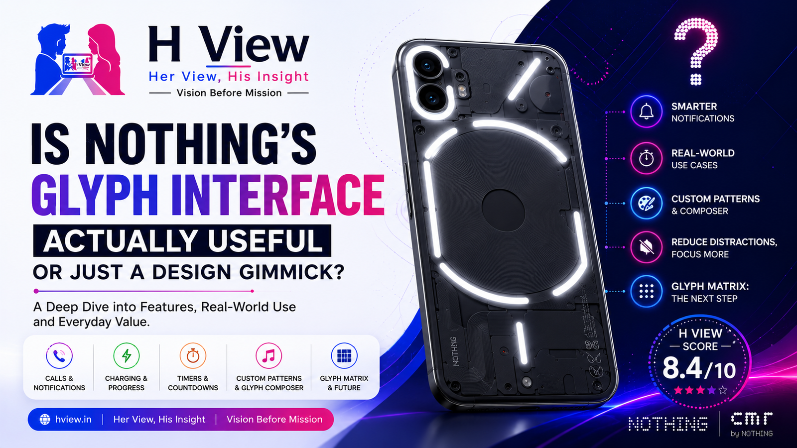 Is the Nothing Glyph Interface Actually Useful or Just a Design Gimmick?