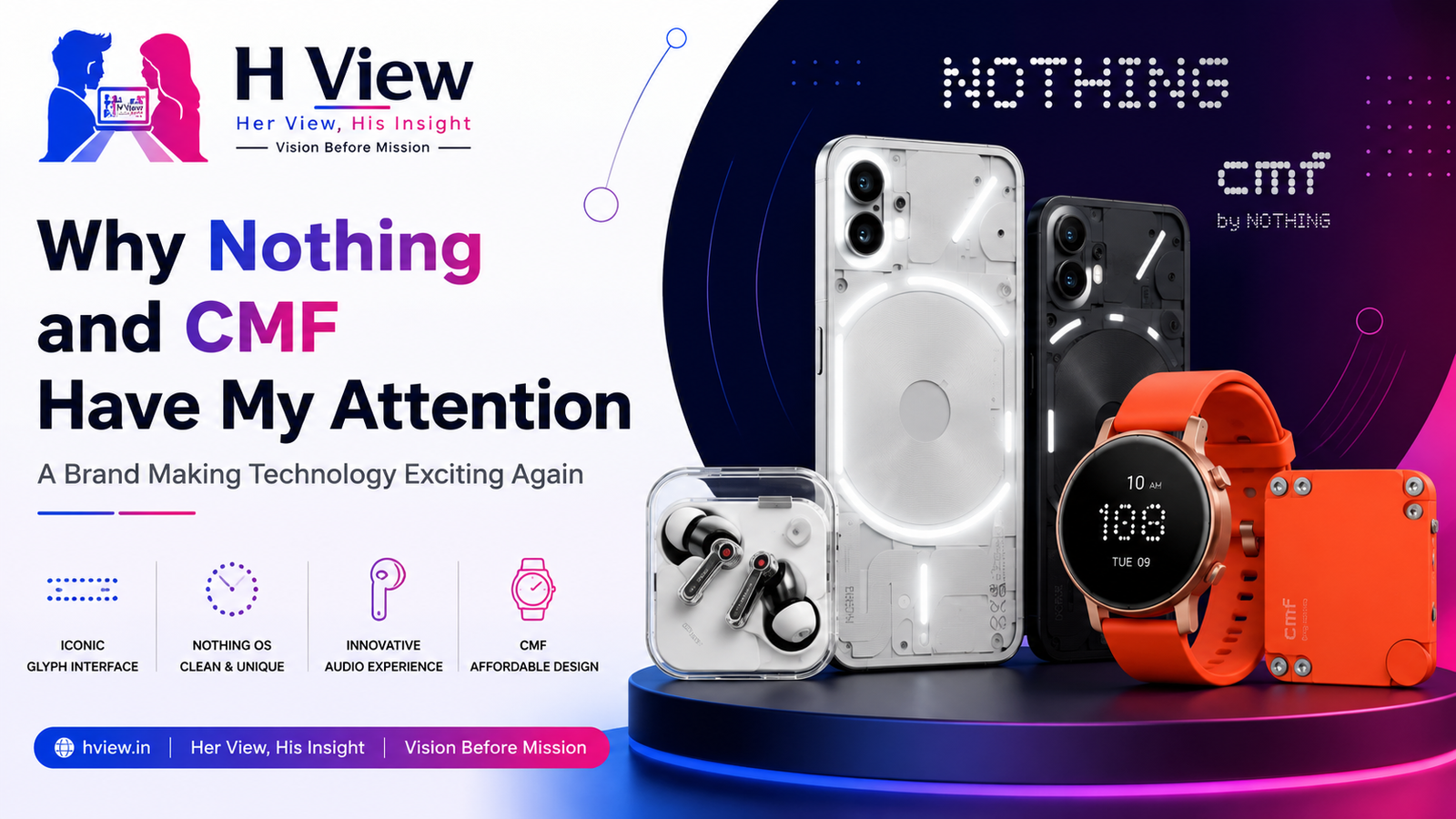 Why Nothing and CMF Have My Attention: A Brand Making Technology Exciting Again