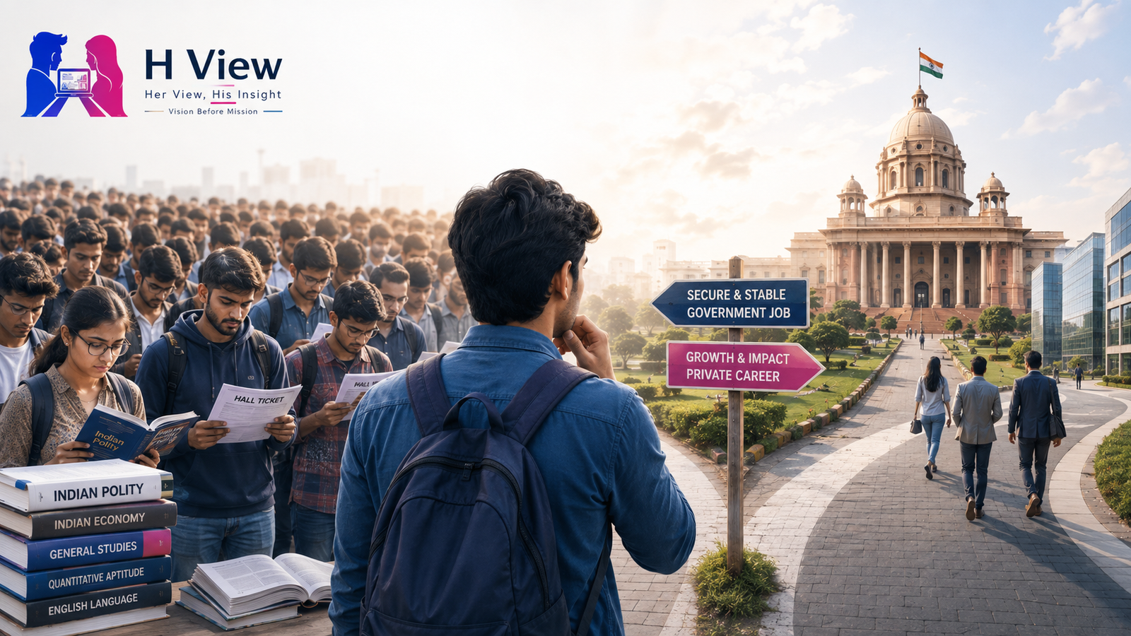 Why Are Lakhs of Young Indians Still Competing for a Few Thousand Government Jobs?