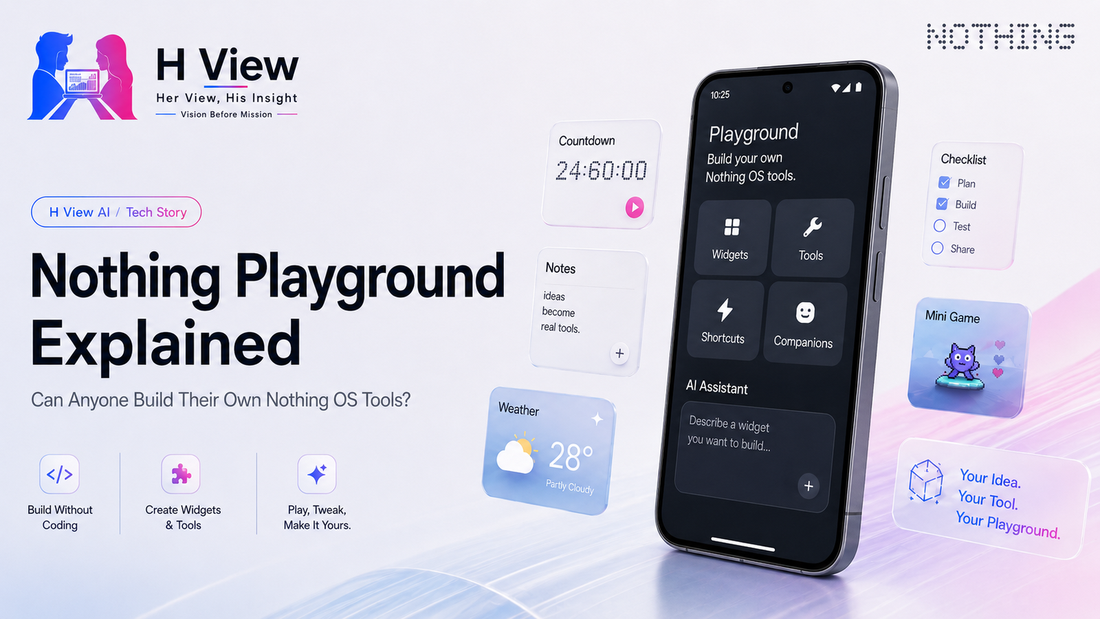Nothing Playground Explained: Can Anyone Build Their Own Nothing OS Tools?