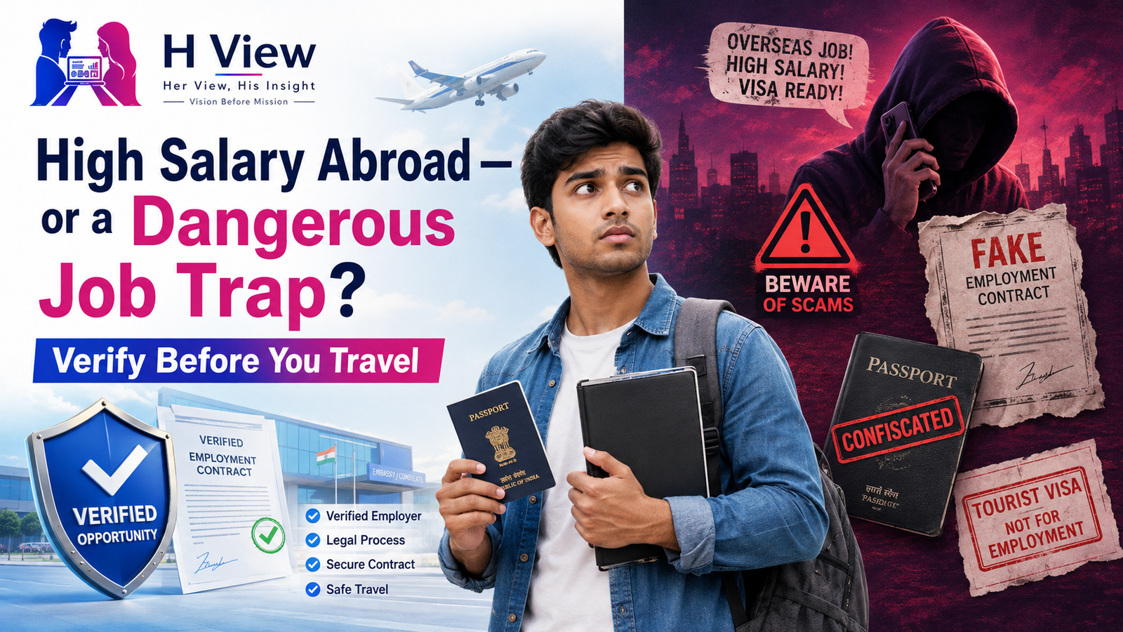High Salary Abroad—or a Dangerous Job Trap? Verify Before You Travel