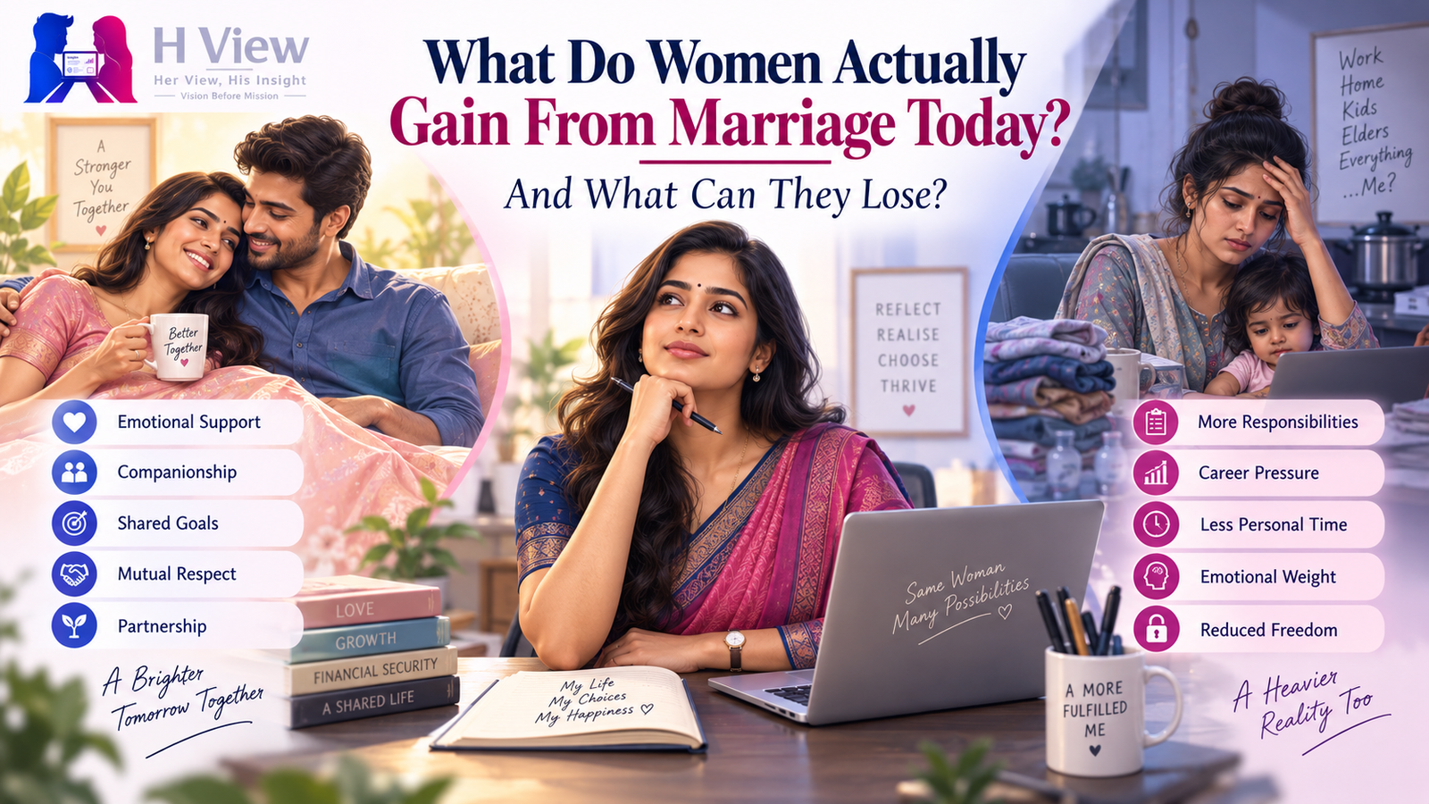 What Do Women Actually Gain From Marriage Today — and What Can They Lose?
